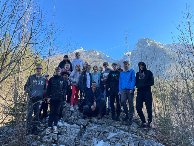 Bruckmühler Konfirmanden beim Life-Lake Wochenende am Hintersee