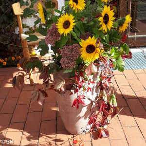 Erntedank 2021 Feldkirchen: Blumenschmuck