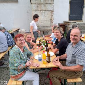die Bruckmühler Delegation