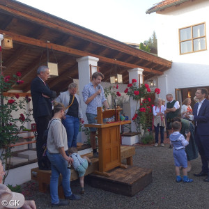 Abschiedsworte vom Vertreter der Dekanatsjugend